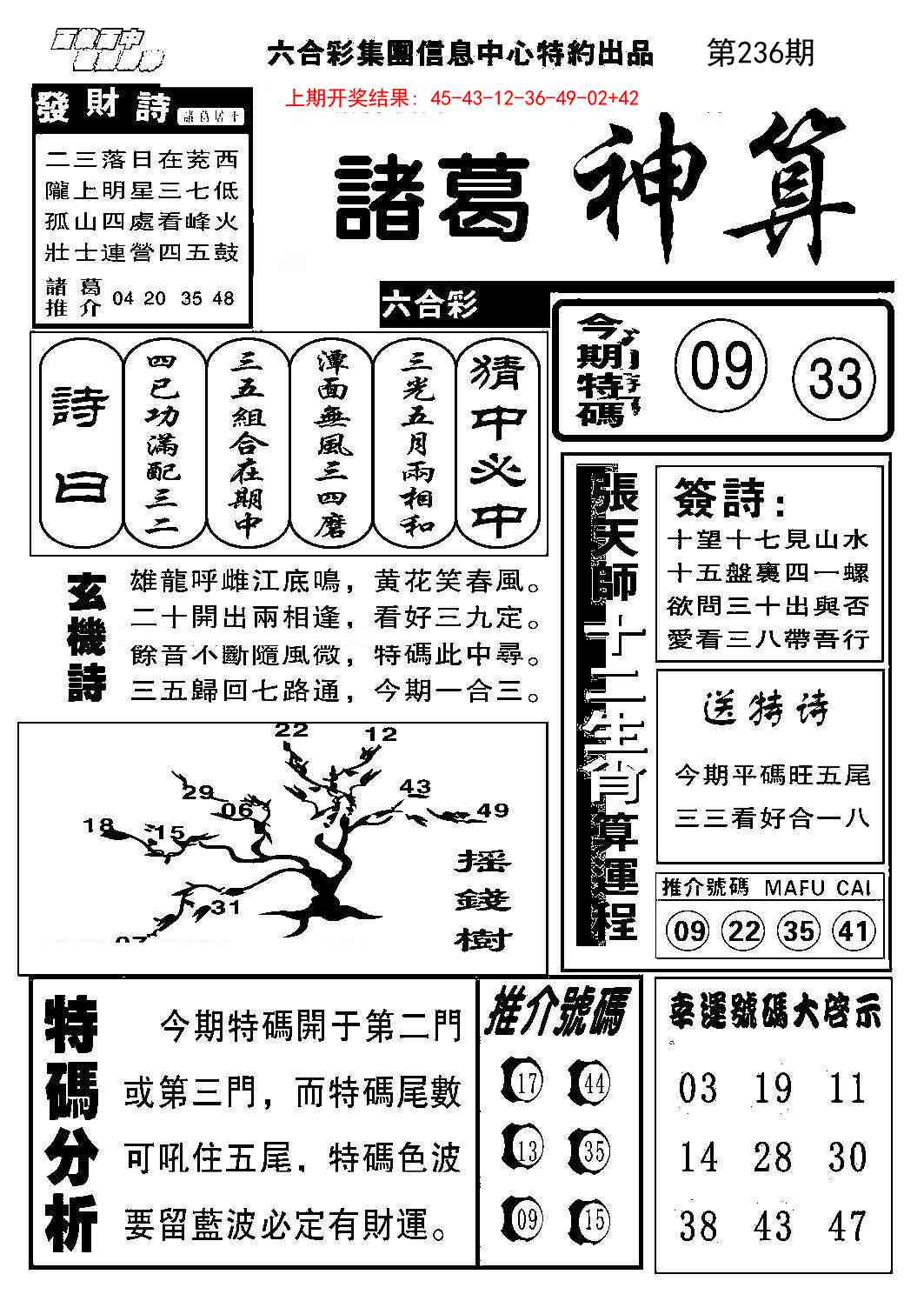 236期诸葛神算[图]