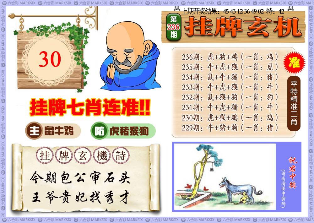 236期挂牌玄机[图]