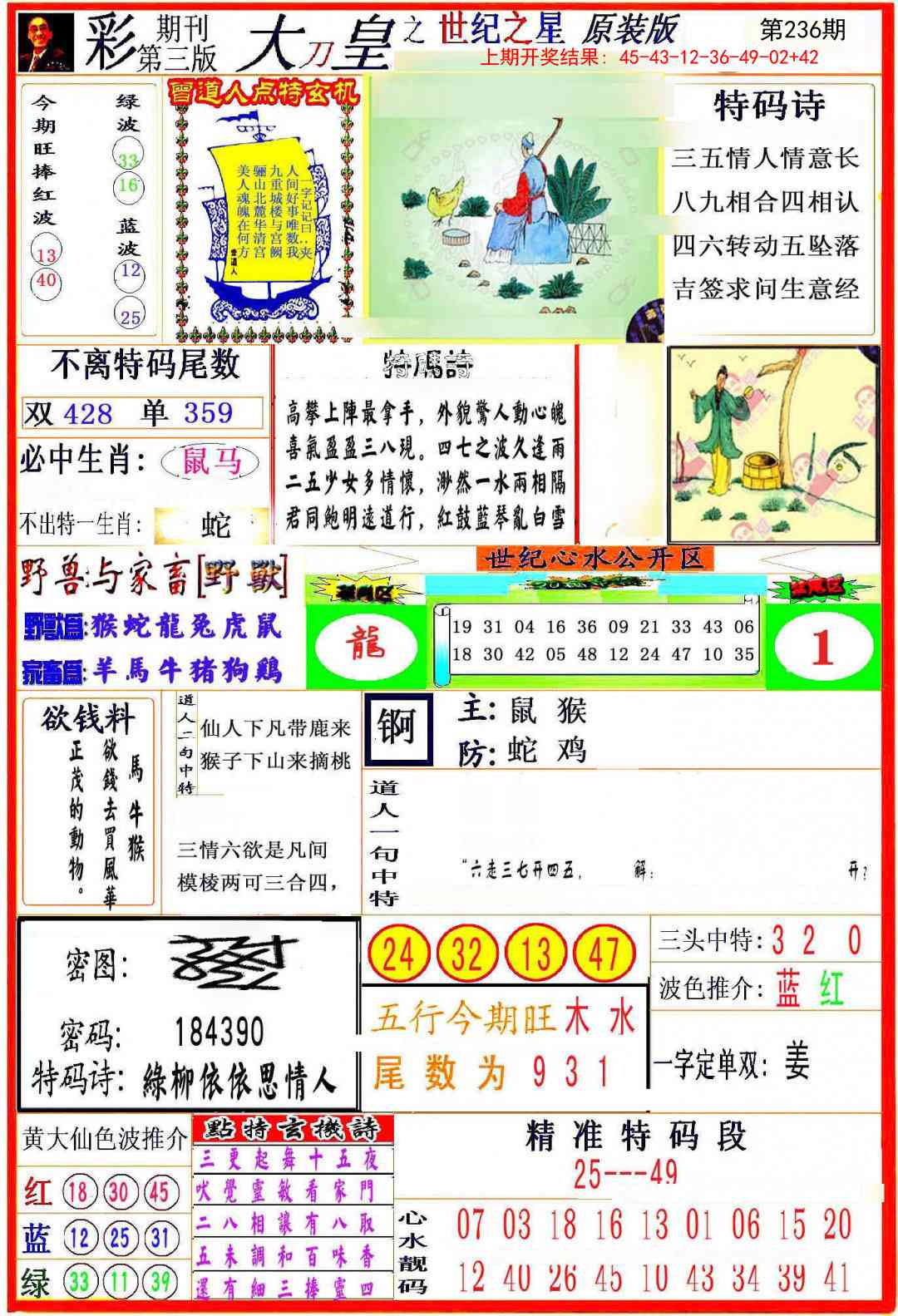 236期大刀皇之(世纪之星)[图]