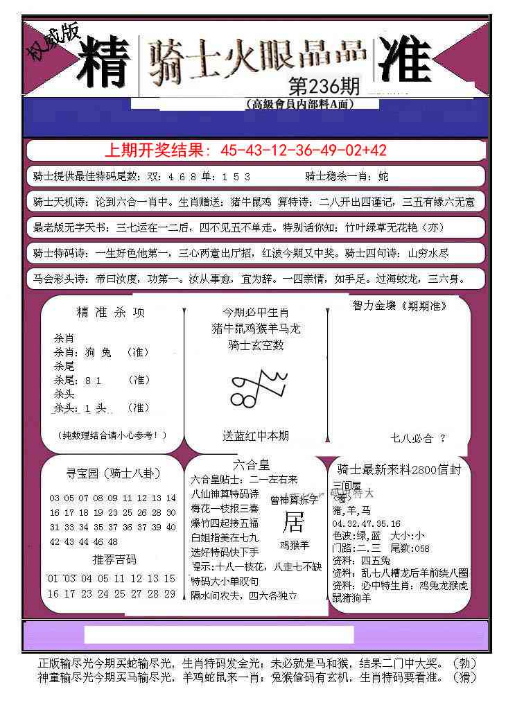 236期骑士火眼晶晶B[图]