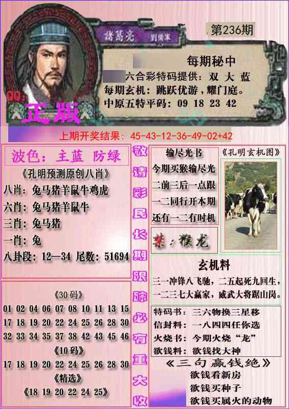 236期一代孔明报[图]