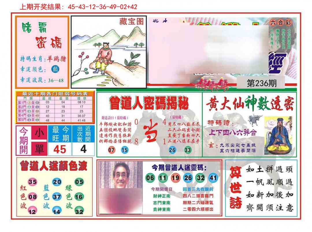 236期赢钱一经[图]