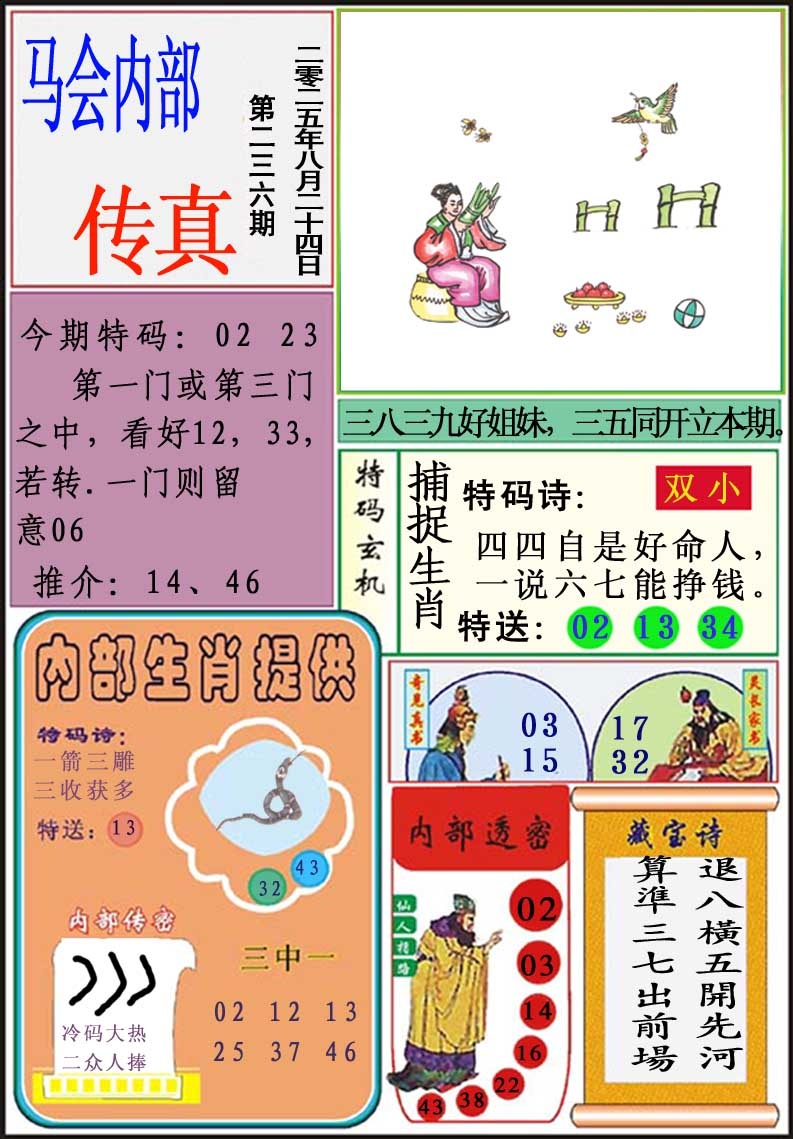 236期马会内部传真[图]