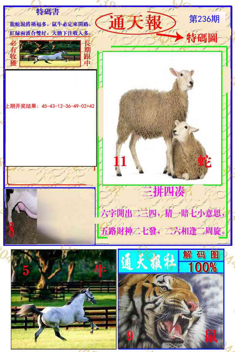 236期通天特解图[图]