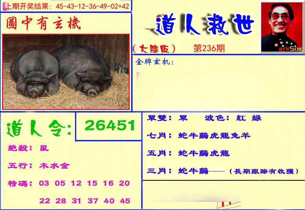 236期道人救生报[图]