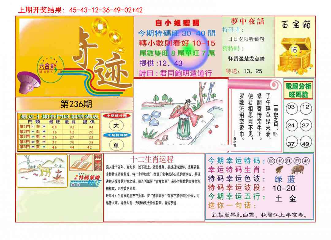 236期九龍奇迹A(推荐)[图]