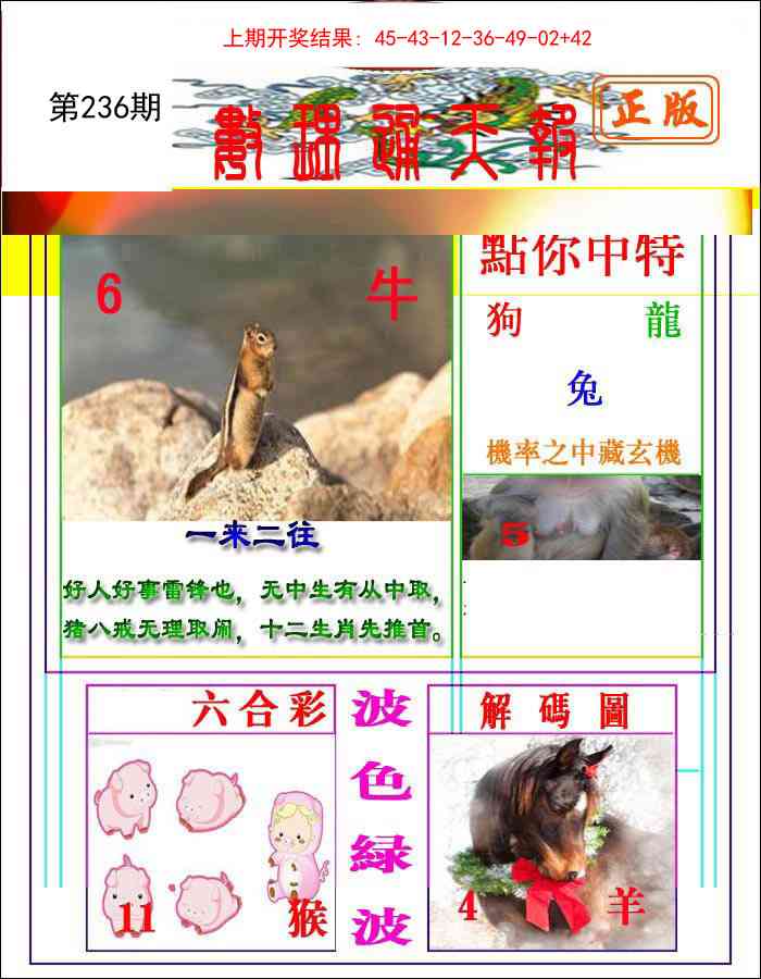 236期数理通天[图]