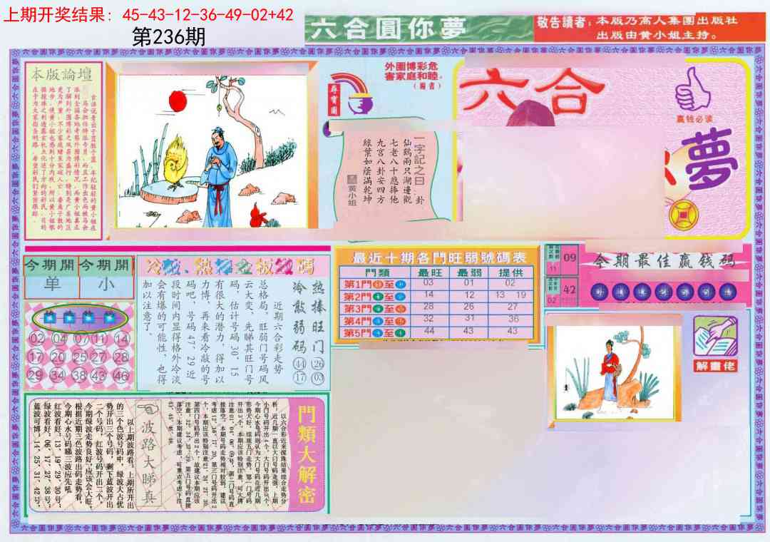 236期(新版)六合圆你梦A[图]