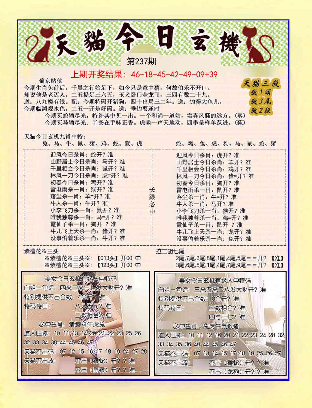 237期今日玄机图B[图]