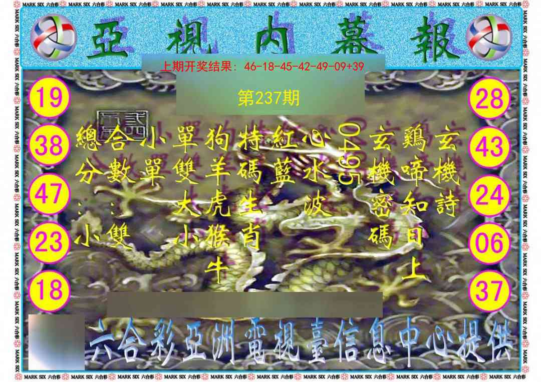 237期亚视内幕报[图]