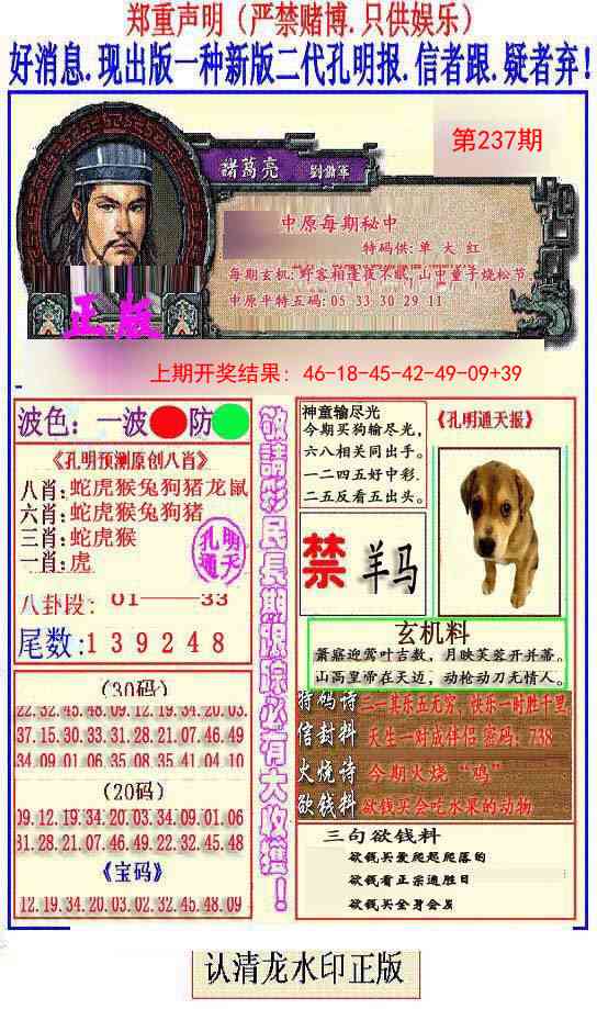 237期另二代孔明报[图]
