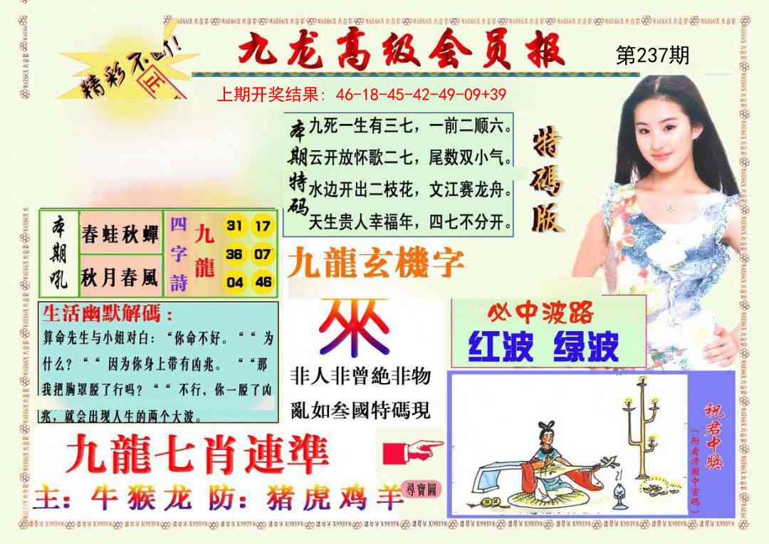237期九龙高级会员报[图]