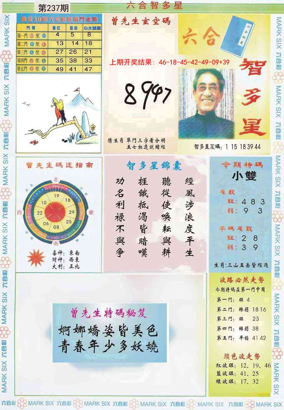 237期六合智多星[图]