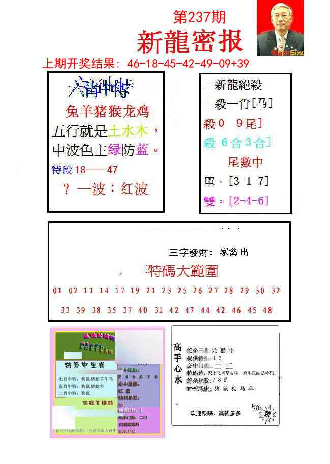 237期新龙密报[图]