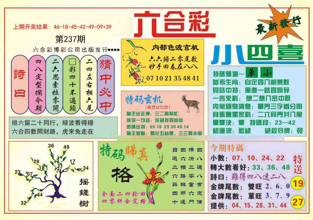 237期小四喜[图]
