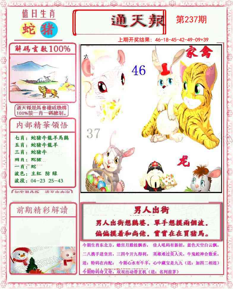 237期小喜通天报[图]