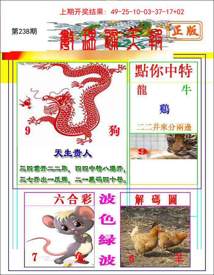 238期数理通天[图]