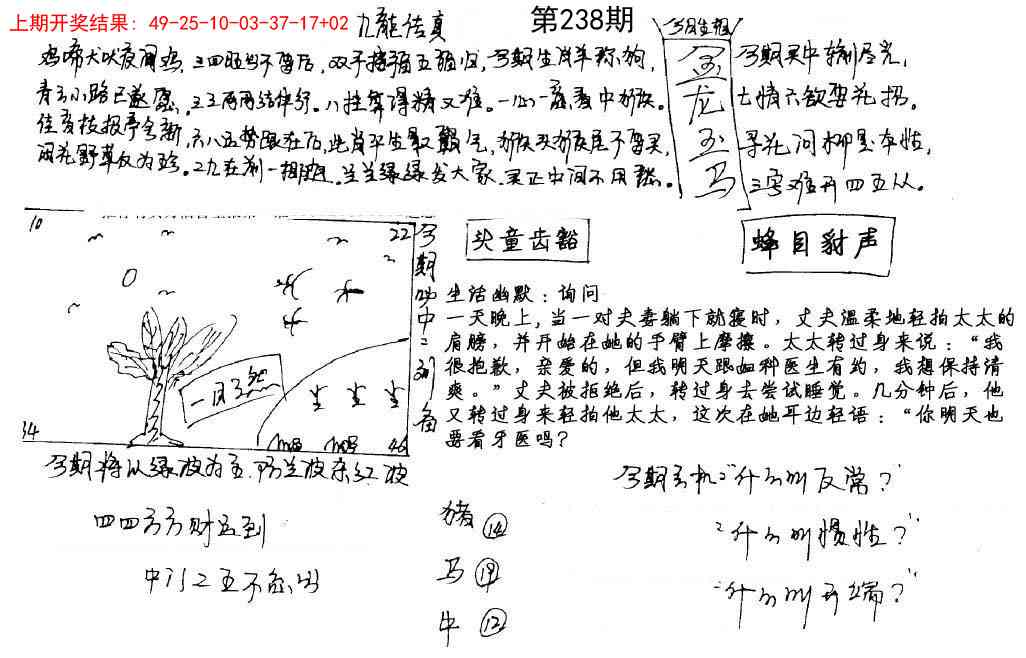 238期手写九龙内幕[图]