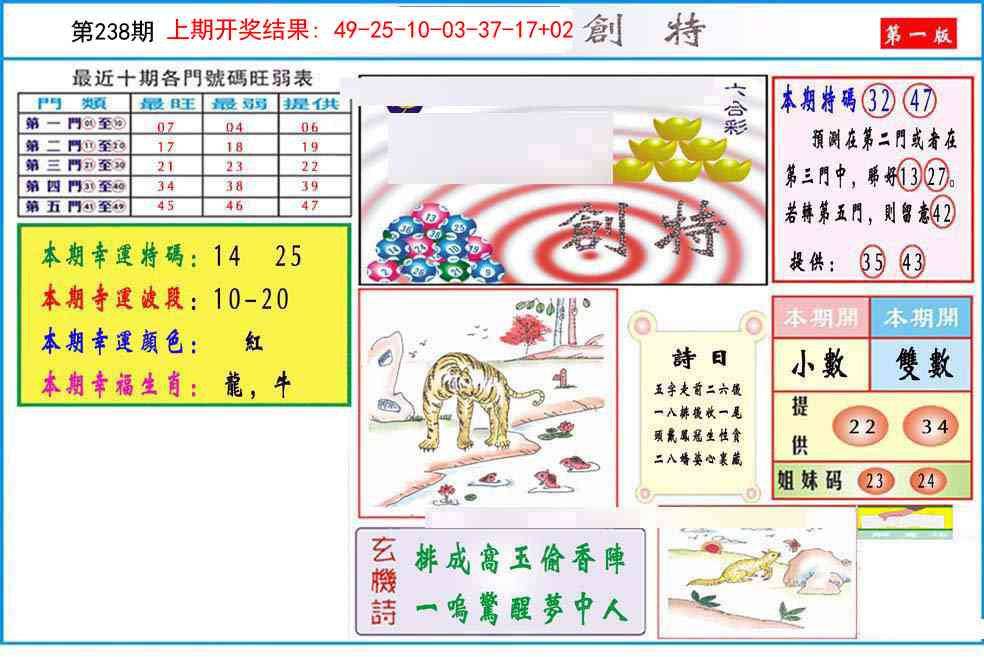 238期九龍创特A(推荐)[图]