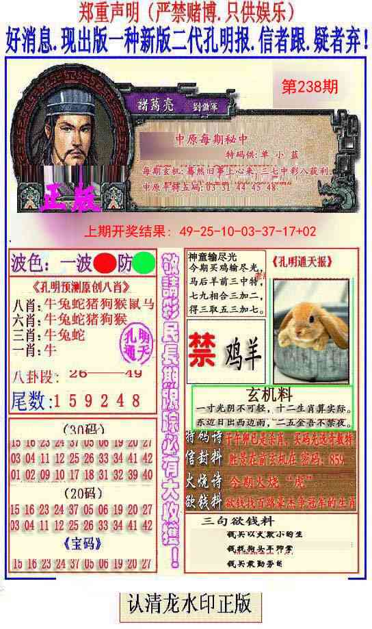 238期另二代孔明报[图]