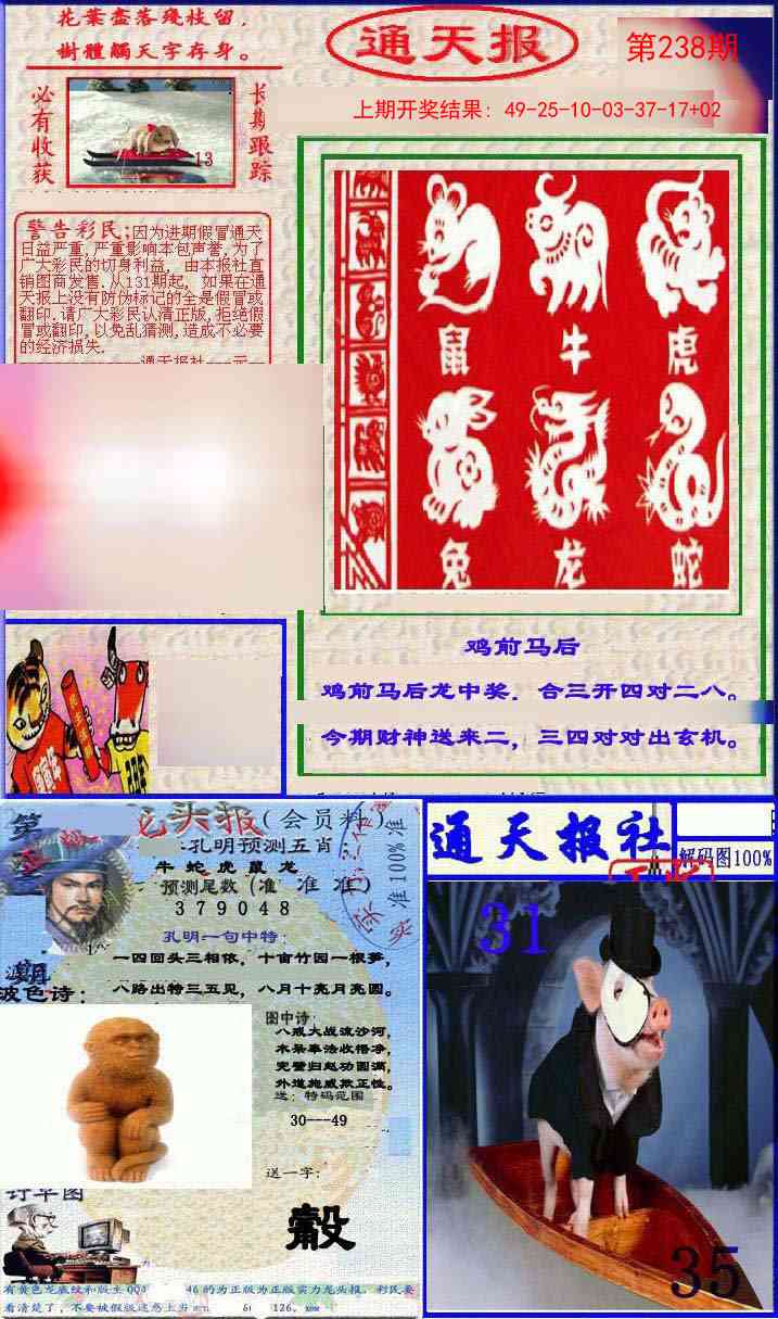 238期实力通天报[图]