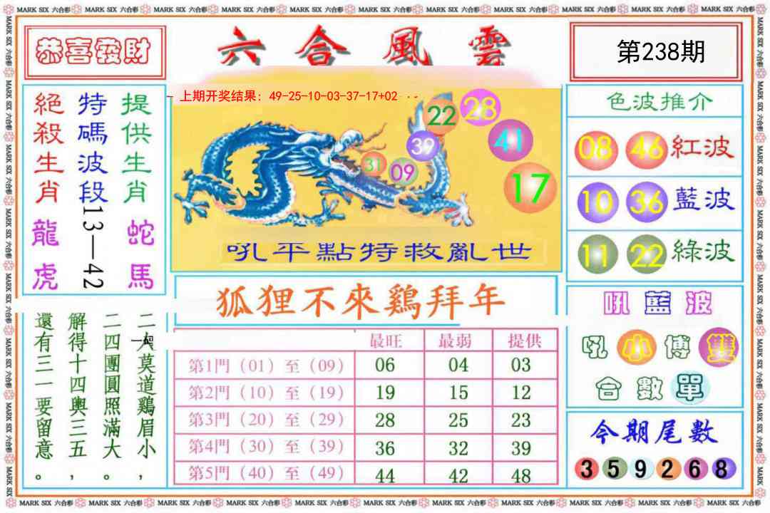 238期六合风云《另版》[图]