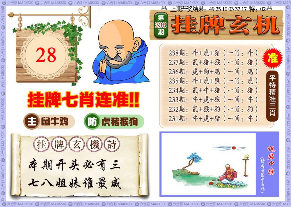 238期挂牌玄机[图]