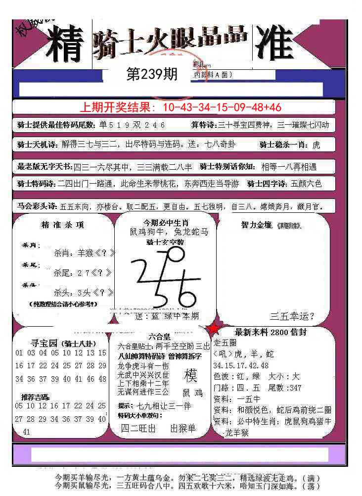 239期骑士火眼晶晶a[图]