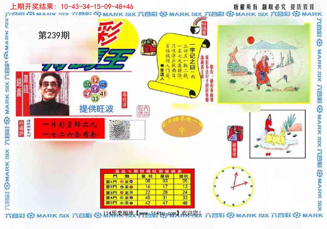 239期心水特码(信封)[图]