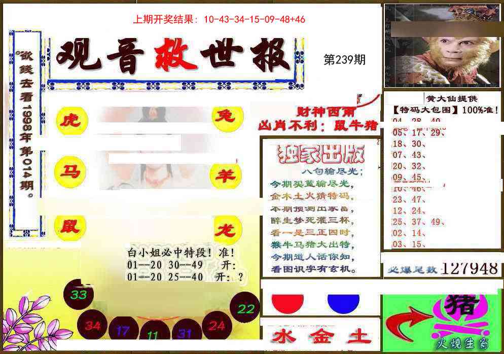 239期(另)观音救世密报[图]