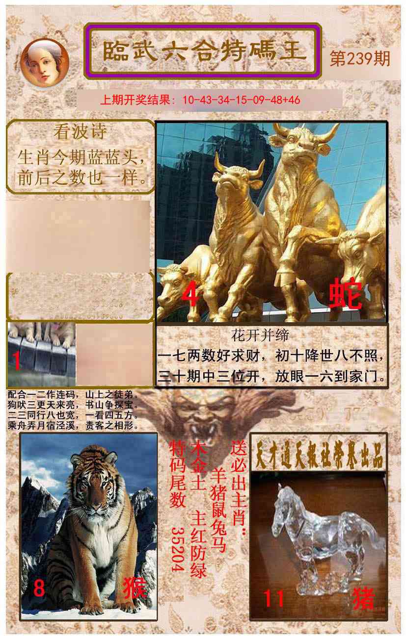 239期临武六合特码王[图]