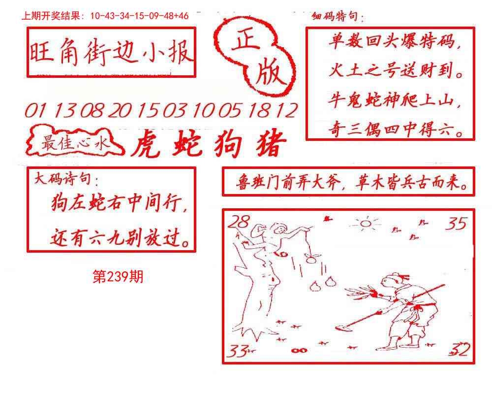 239期旺角街边小报[图]