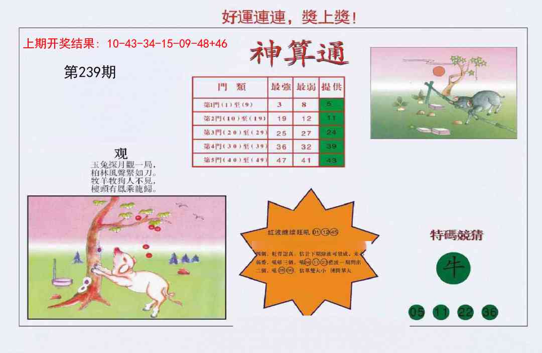 239期4-台湾神算[图]