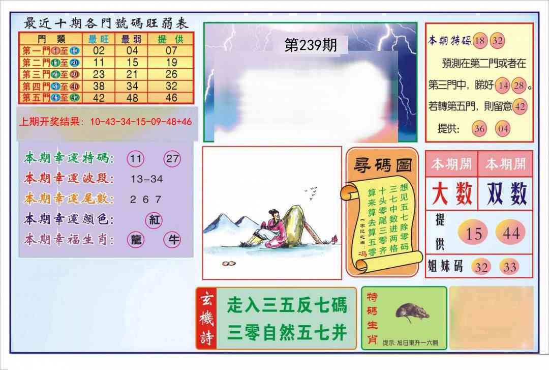 239期逢赌必羸[图]