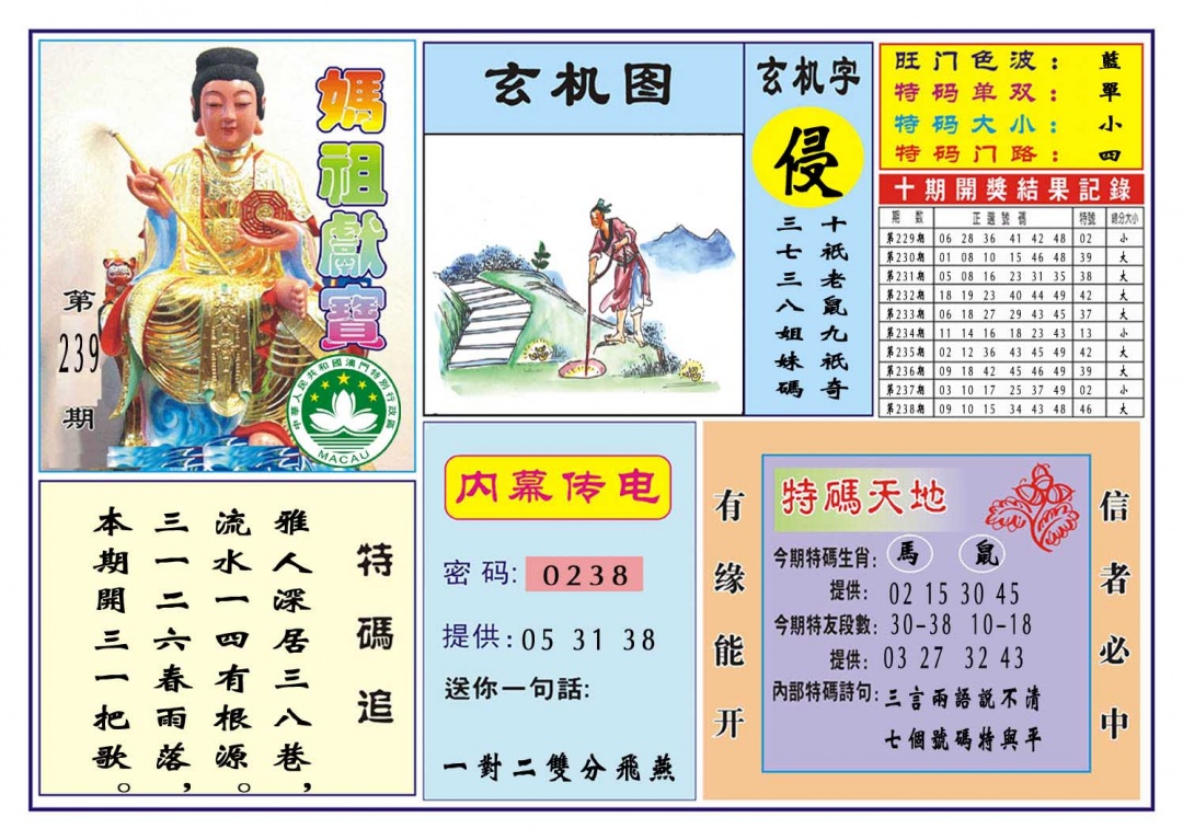 239期马祖献宝[图]