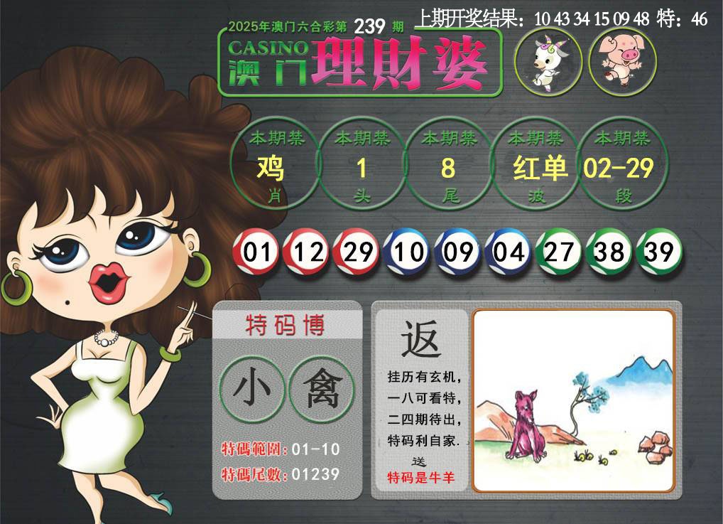 239期澳门理财婆[图]