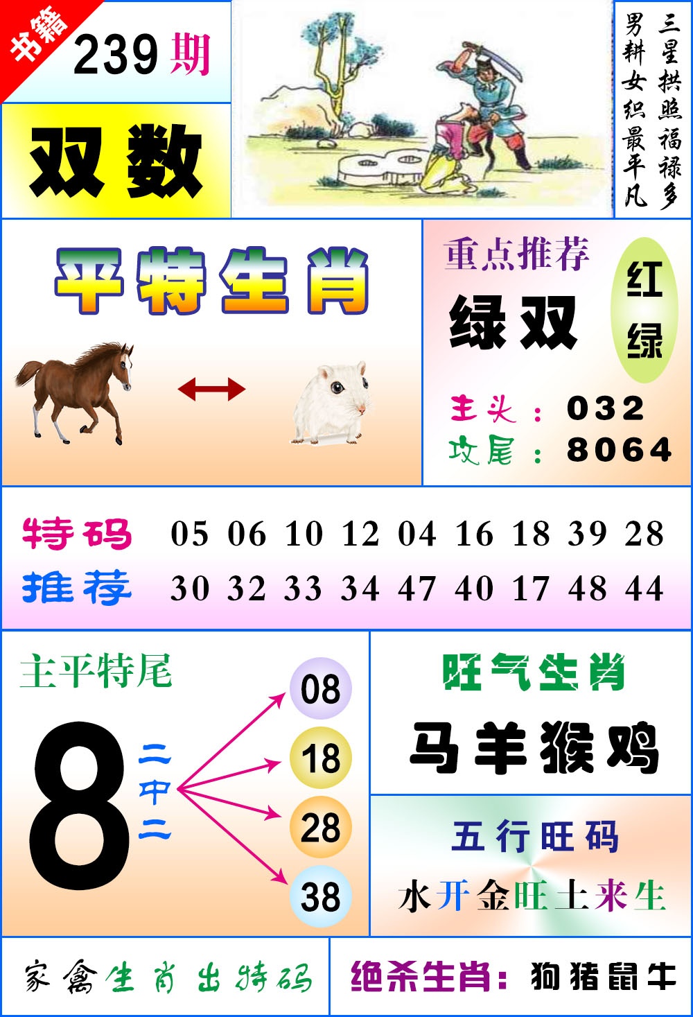 239期澳门风水平特[图]