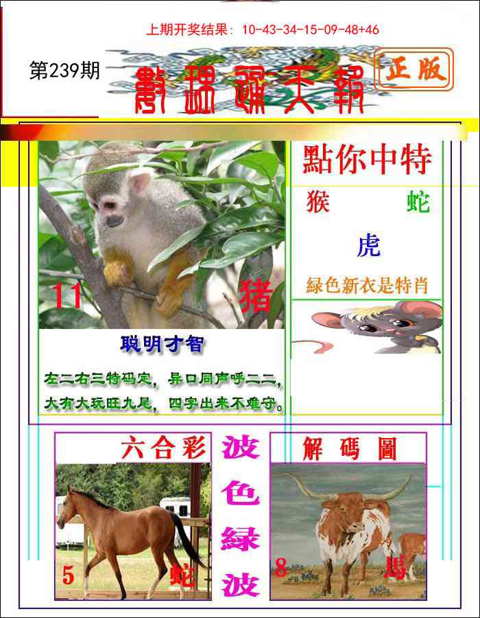 239期数理通天[图]