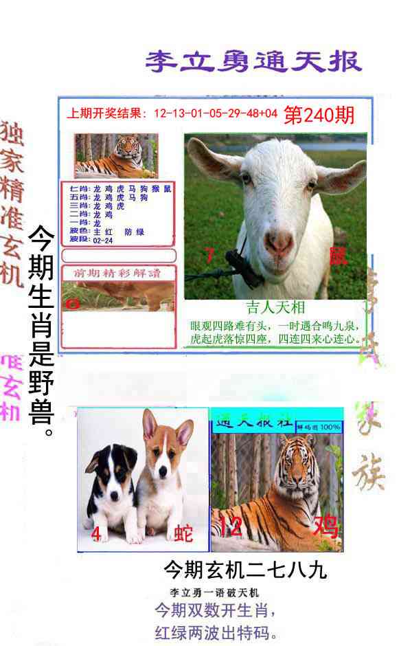 240期李立勇通天报[图]