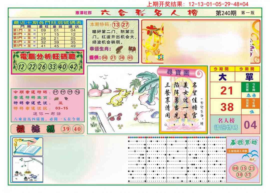 240期名人榜A[图]