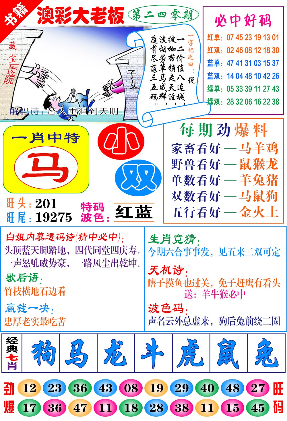 240期澳门大老板[图]