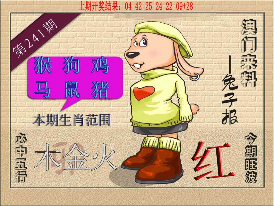 241期(来料)兔报[图]