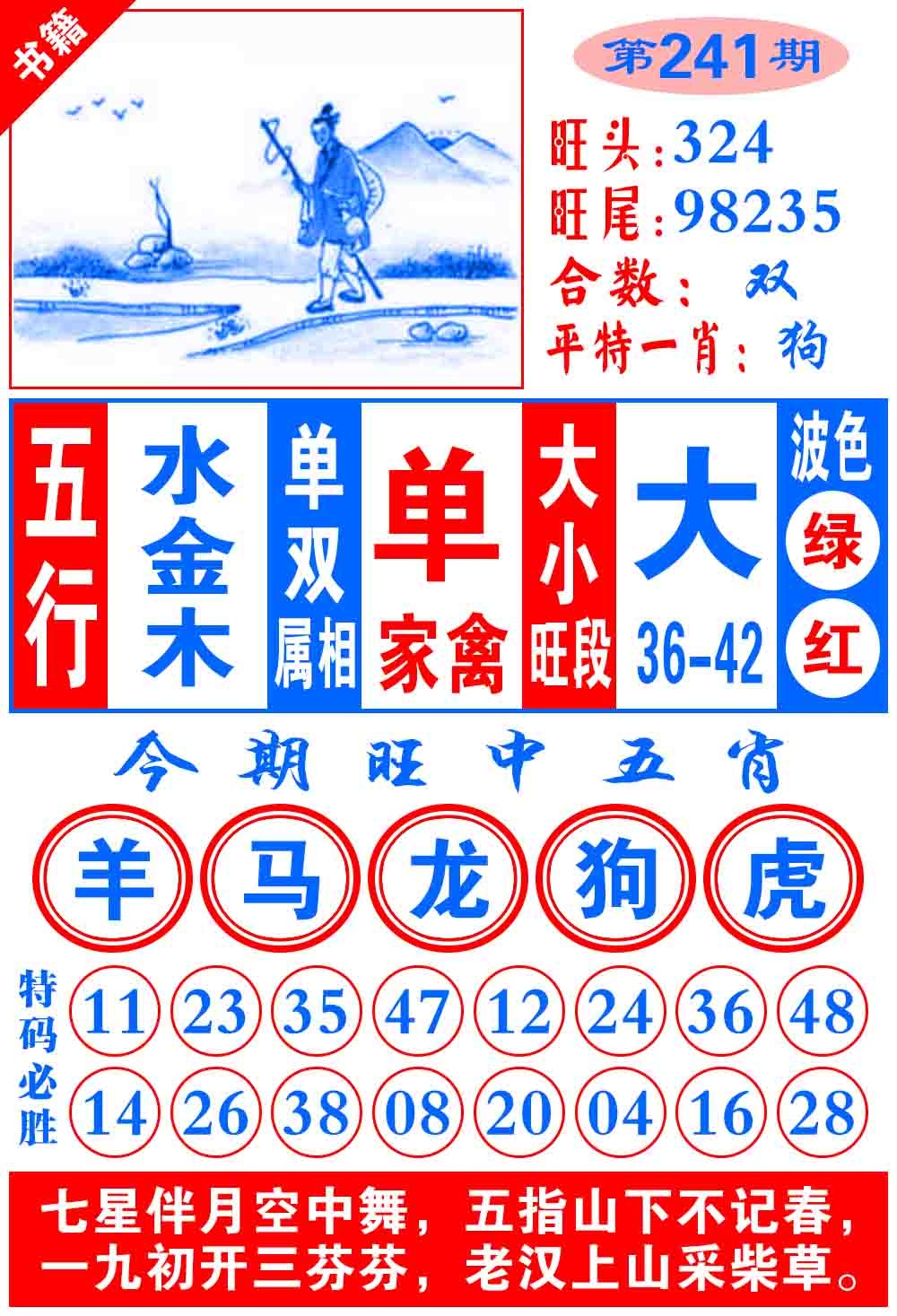 241期澳门全集心水[图]