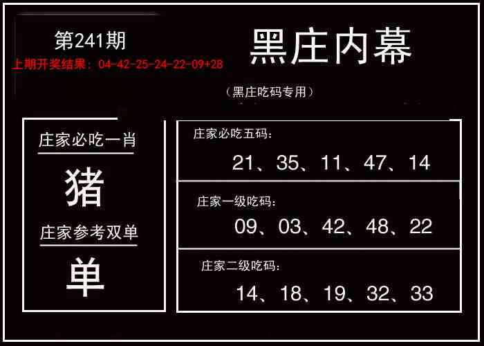 241期黑庄内幕[图]