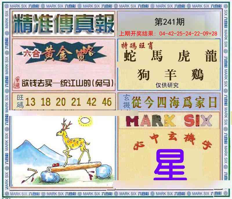 241期精准<傳真報>[图]