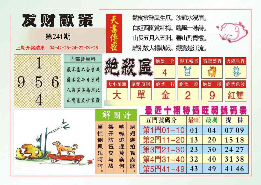 241期发财献策[图]