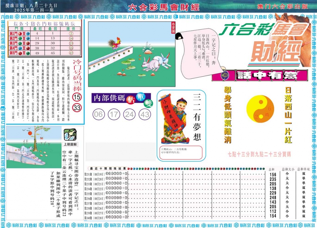 241期马会财经A[图]