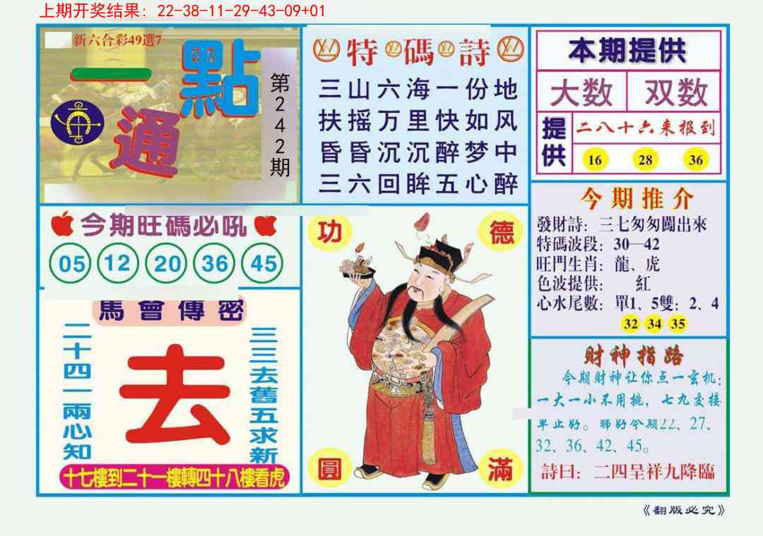 242期一点通[图]