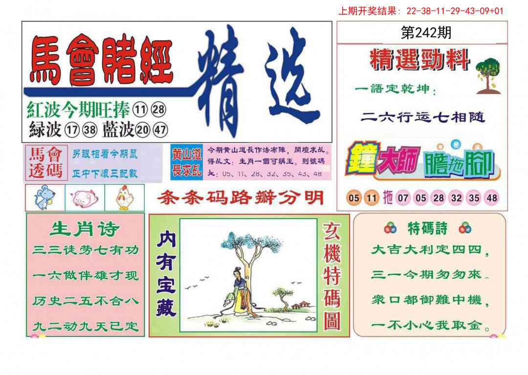 242期赌经精选[图]
