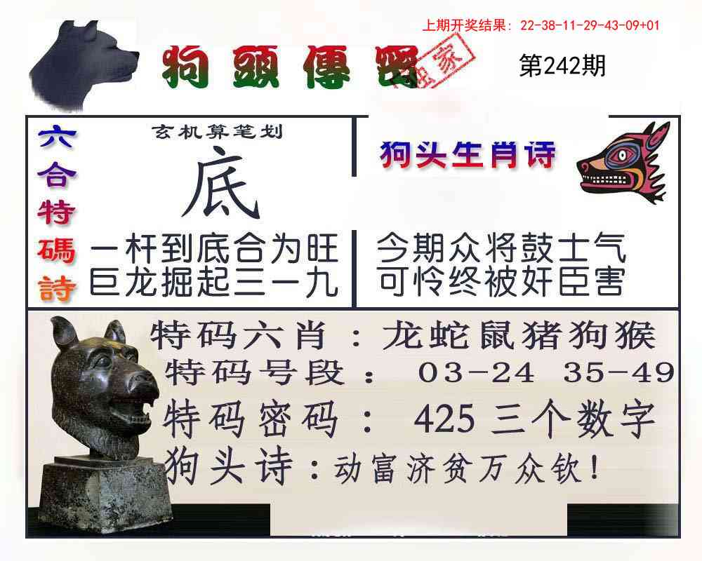 242期狗头传密[图]